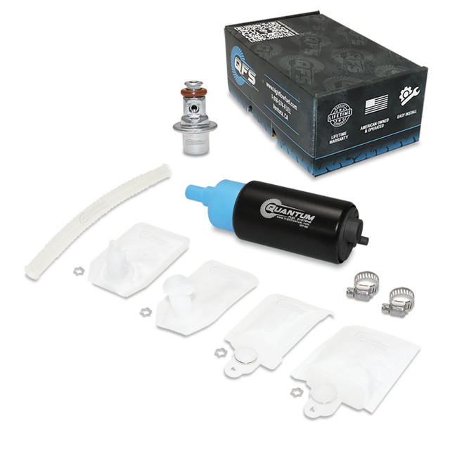 Quantum Fuel Systems OEM Replacement In-Tank EFI Fuel Pump w/ Fuel Pressure Regulator, Strainer for the Hyosung GT250 / GT250R '10-18 Quantum Fuel Systems OEM Replacement In-Tank EFI Fuel Pump w/ Fuel Pressure Regulator, Strainer for the Hyosung GT250 / GT250R '10-18